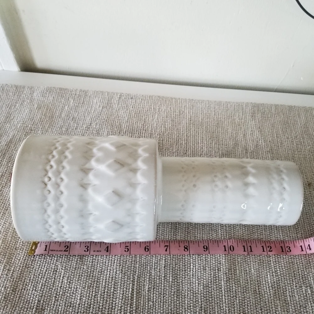 West Elm | Stamped Ceramic Vase